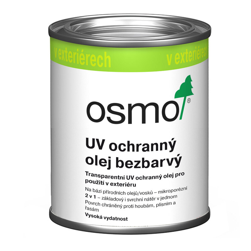 429 UV Ochranný olej NATURAL 0,125 l
